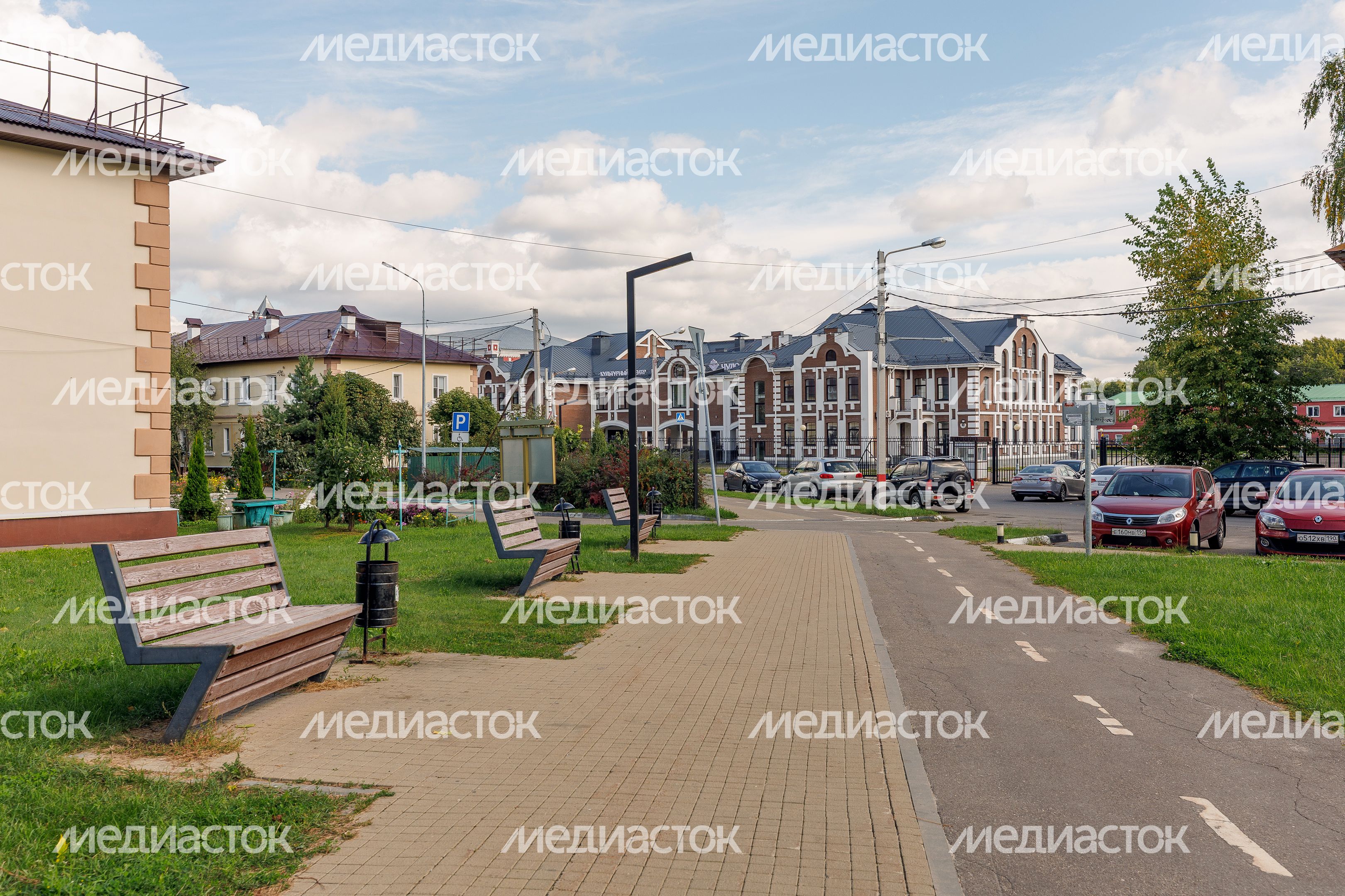 Летние виды города Павловский Посад