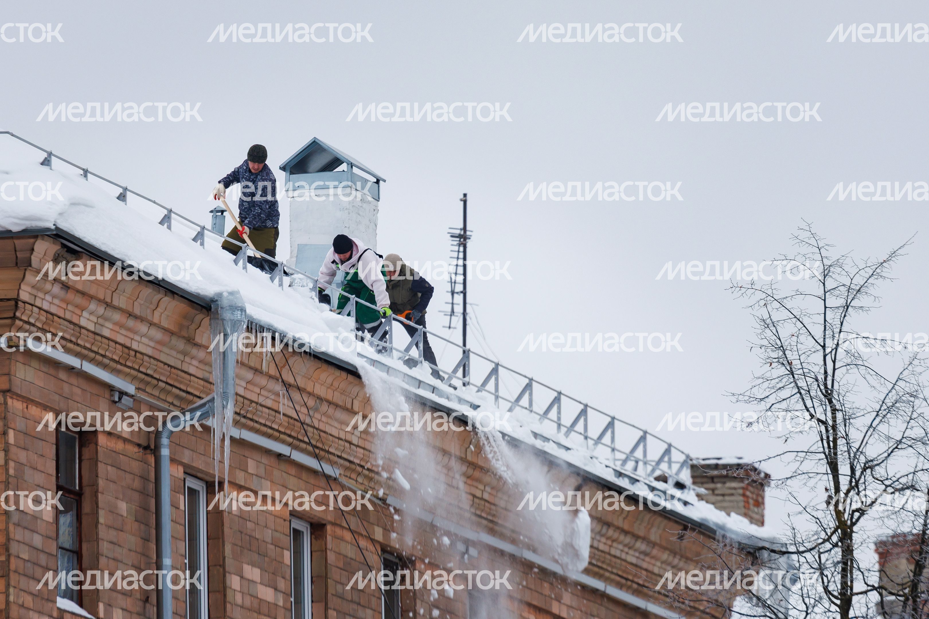 Электросталь. Зимние виды города