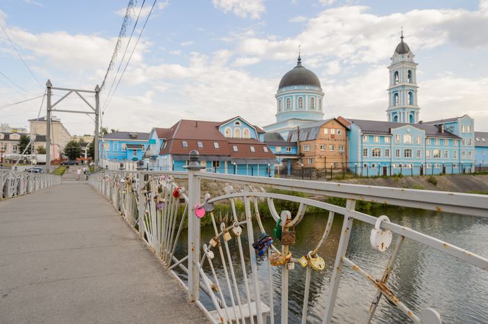 Мост Влюбленных в Балашихе