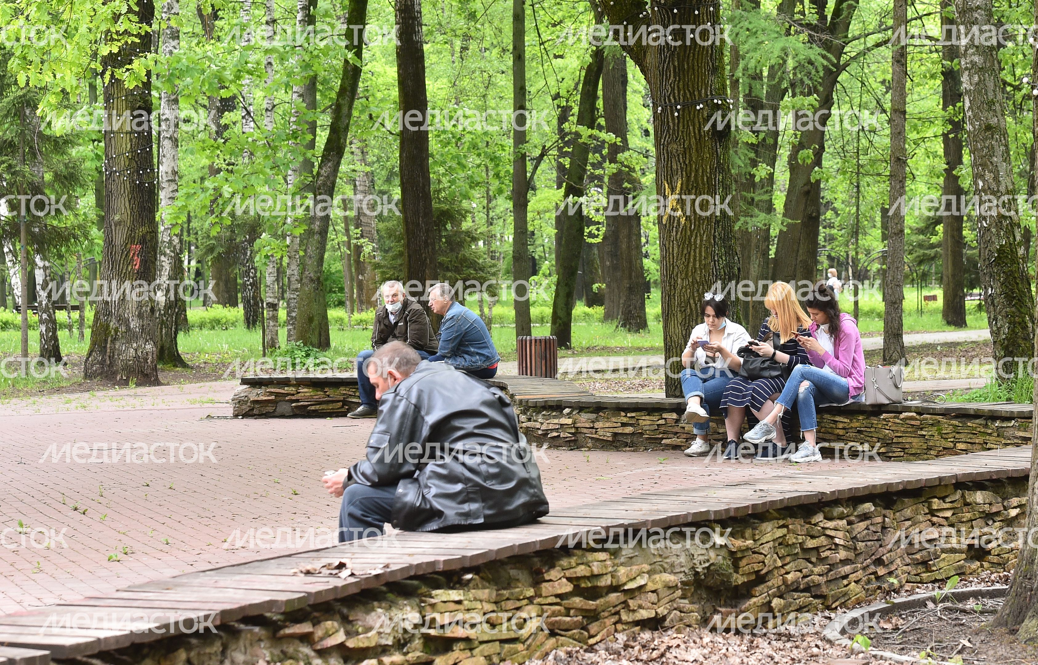 Открытие парков в Подмосковье