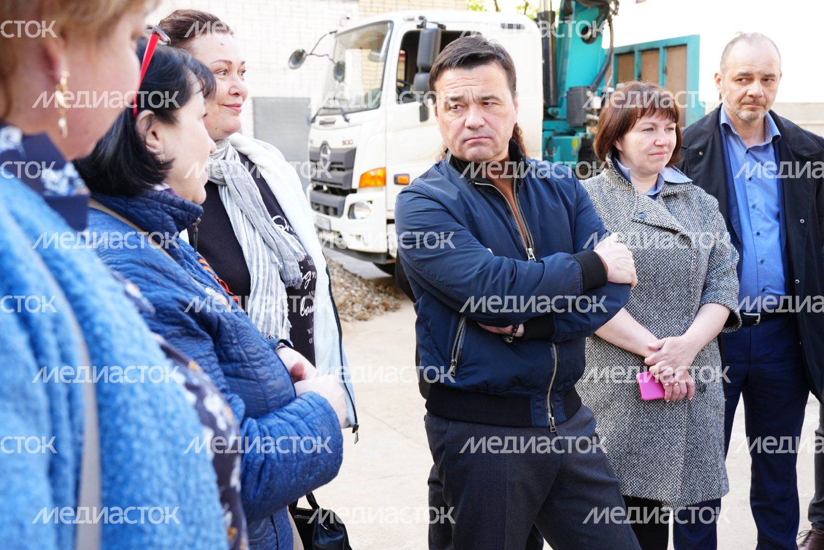 Проверка губернатором ремонта теплосетей в Химках