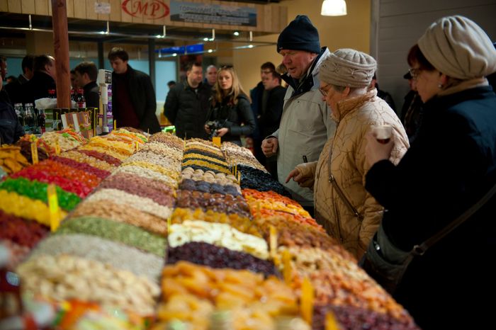 Открытие Москворецкого рынка в Москве