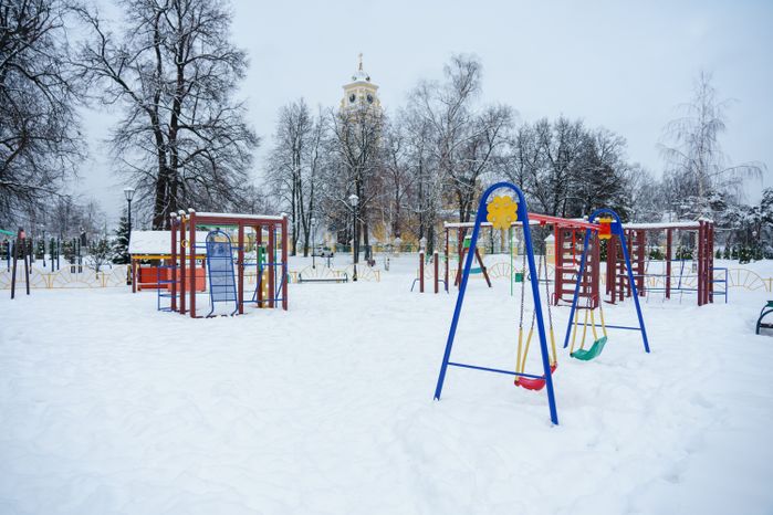 Зимние виды Лосино-Петровского