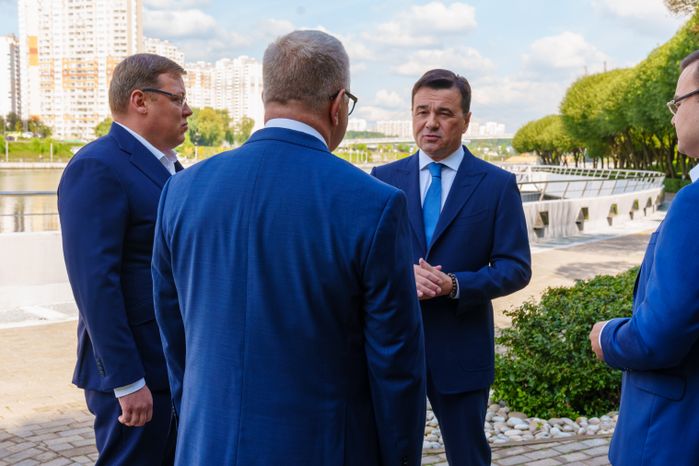 Встреча Андрея Воробьева с кандидатами в губернаторы