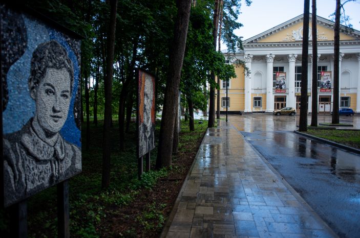 Летние виды города Дубна