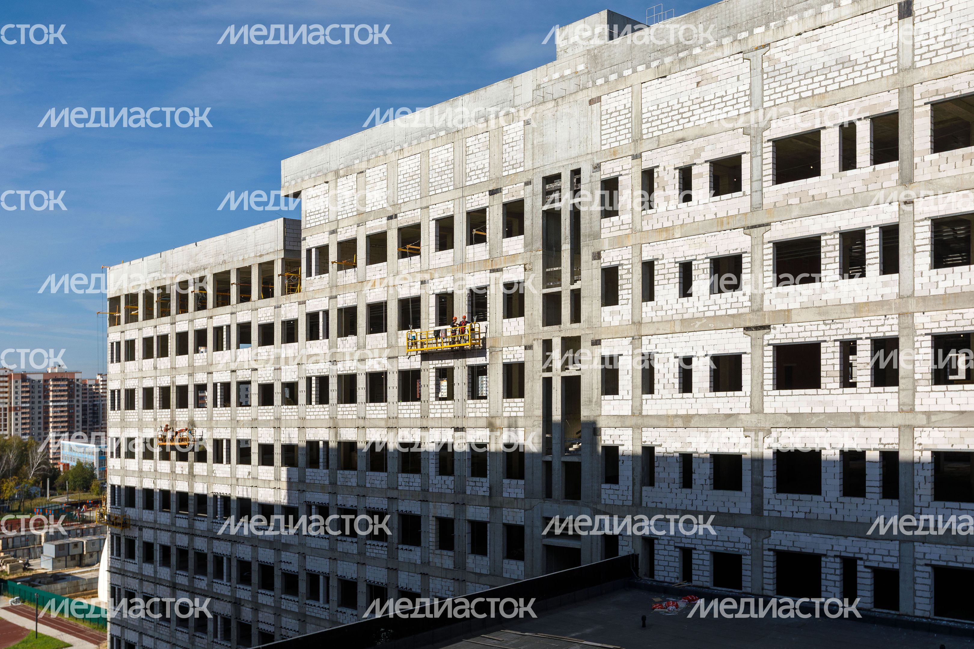 Строительство Центральной районной больницы в Балашихе 2025