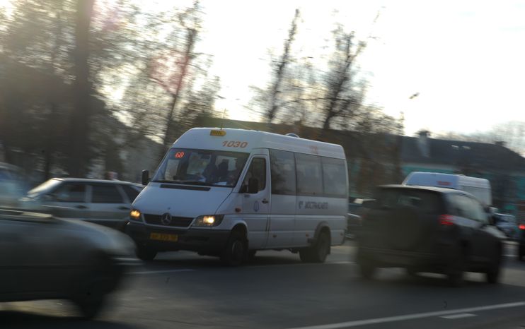 Автомобильное движение в Коломне