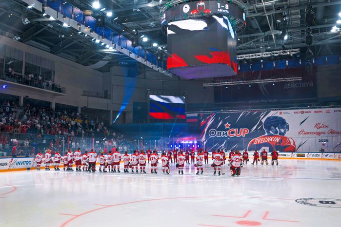 Детская команда московского «Спартака» обыграла ярославский «Локомотив» в финале турнира по хоккею ОВИCUP-2026