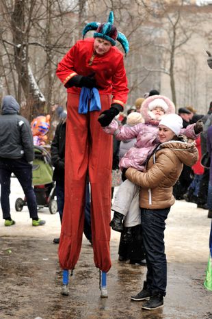 Масленичные гуляния в Ступино