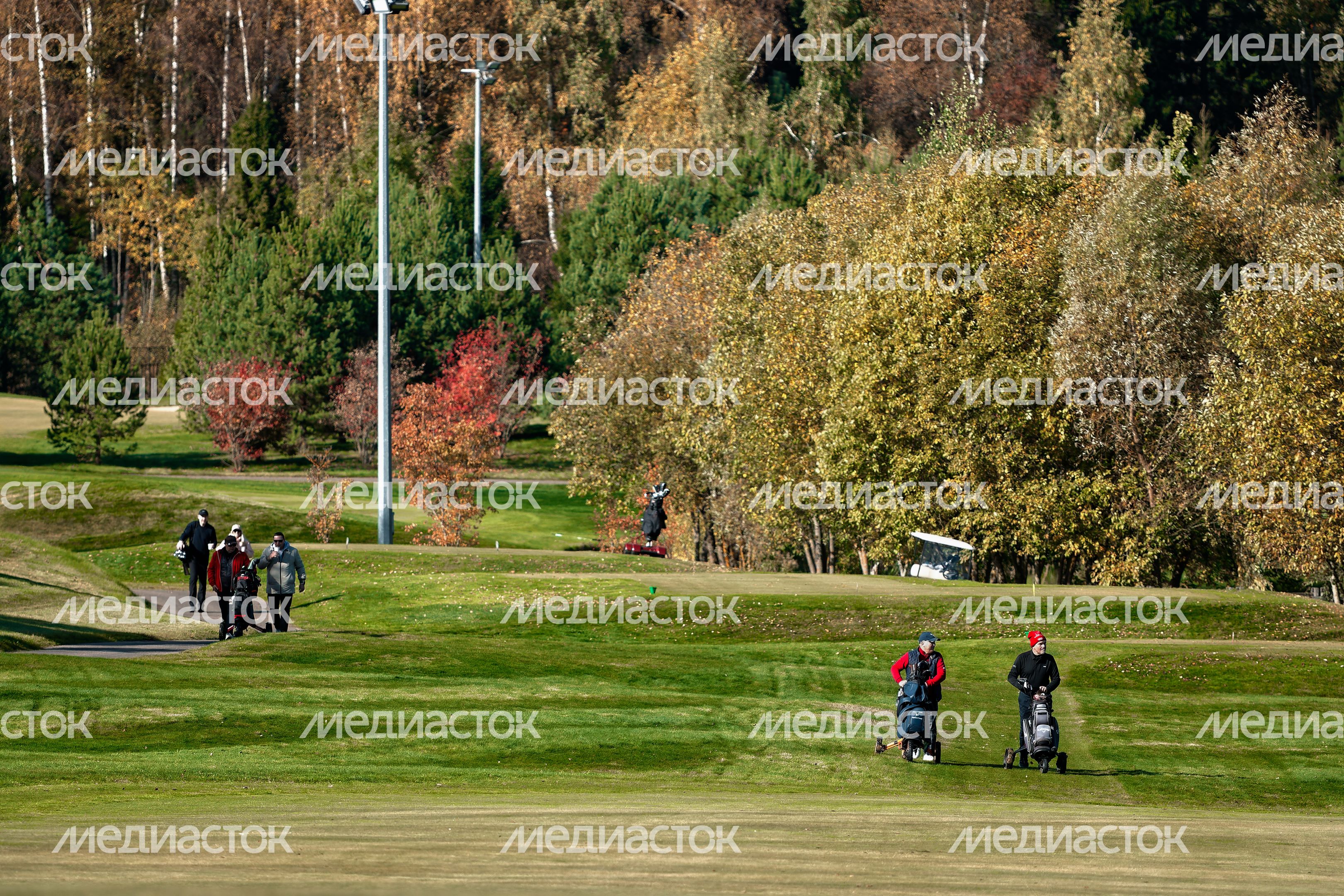 Гольф-поле клуба Dmitrov Golf Resort в Дмитровском округе Гольф-поле клуба Dmitrov Golf Resort в Дмитровском округе