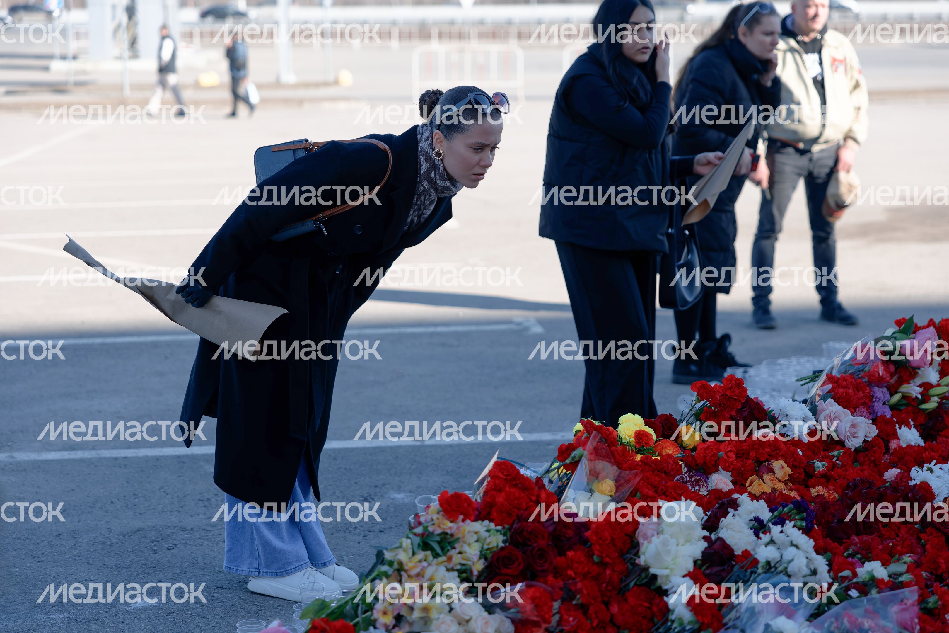 Мемориал в память о жертвах теракта в «Крокус Сити Холле» в Красногорске Мемориал в память о жертвах теракта в «Крокус Сити Холле» в Красногорске