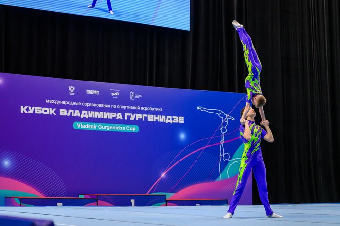 Финал Кубка Гургенидзе по спортивной акробатике в двойках в Одинцово