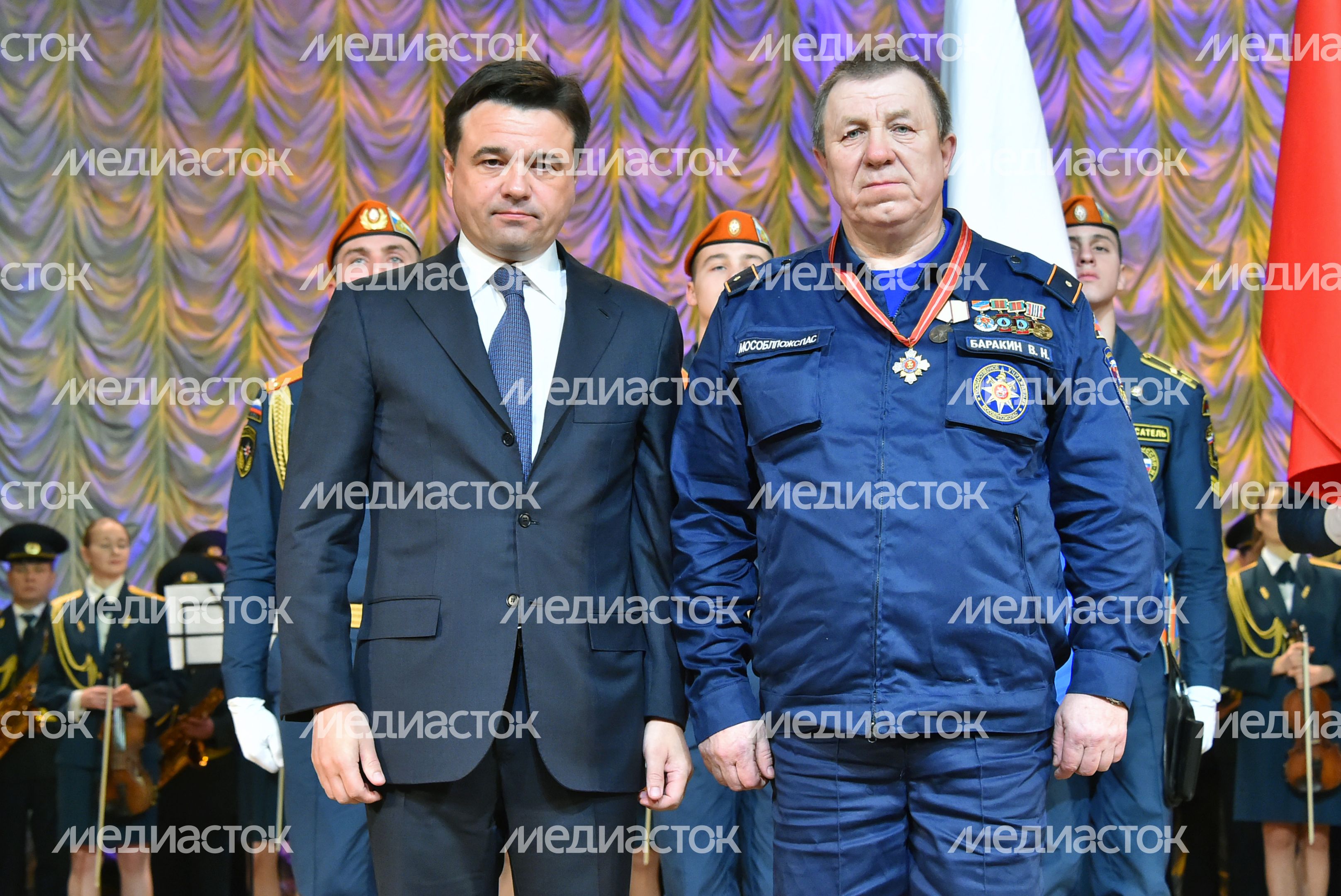 А. Воробьев поздравил спасателей с профессиональным праздником