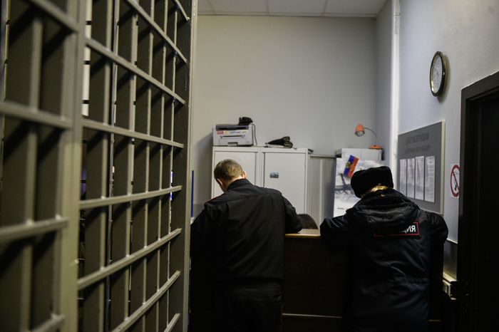 Работа Полции на Казанском вокзале