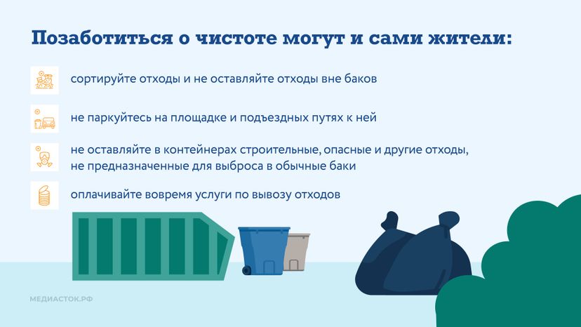 Кто отвечает за чистоту на контейнерной площадке горизонталь 05