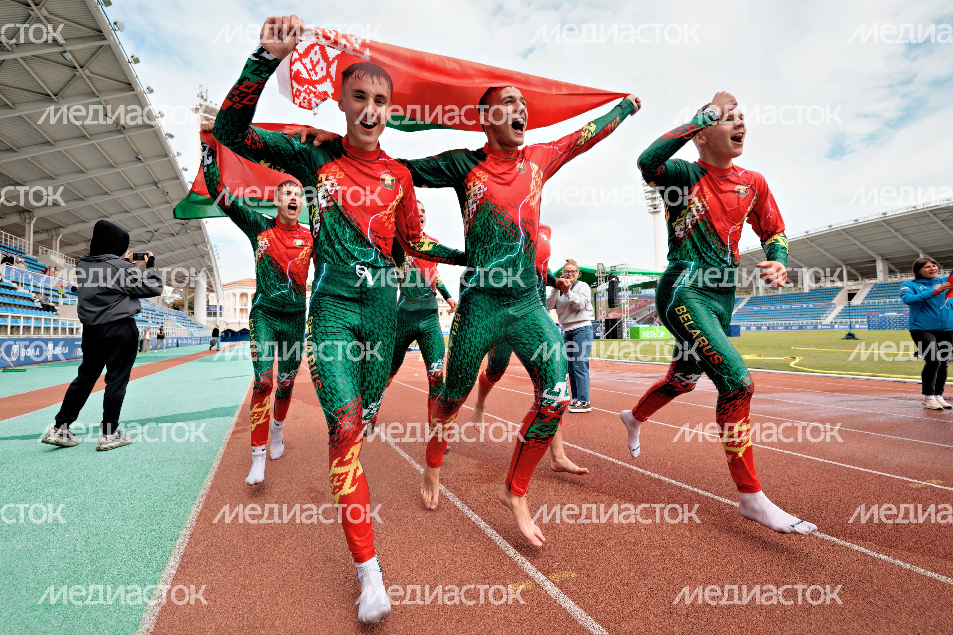 Юношеская сборная Беларуси победила в общем зачете на XI Чемпионате мира по пожарно-спасательному спорту
