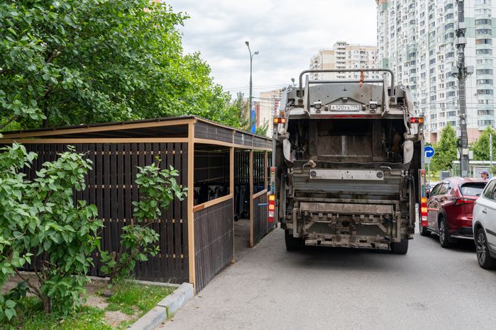 Контейнерные площадки для сбора отходов в Красногорске