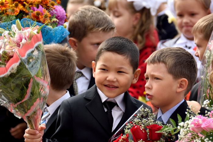 День знаний в одной из школ Балашихи