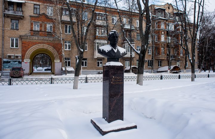 Зимние виды города Жуковский