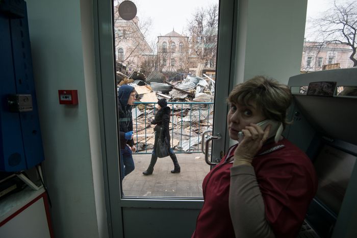 Снос самостроя у станции метро Кропоткинская в Москве