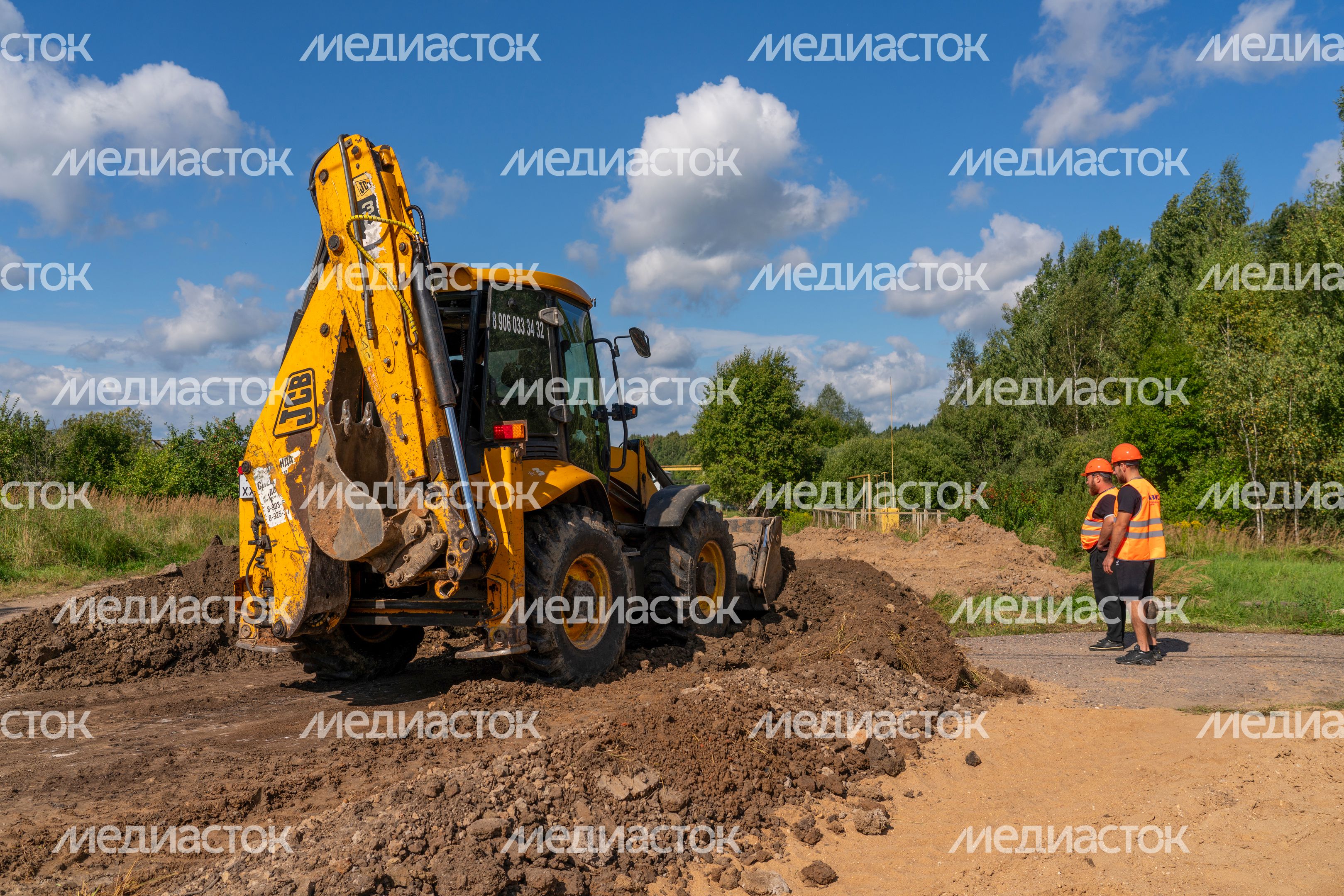 Ремонт трубопровода холодного водоснабжения в поселке Бородинское Поле Можайского округа Ремонт трубопровода холодного водоснабжения в поселке Бородинское Поле Можайского округа