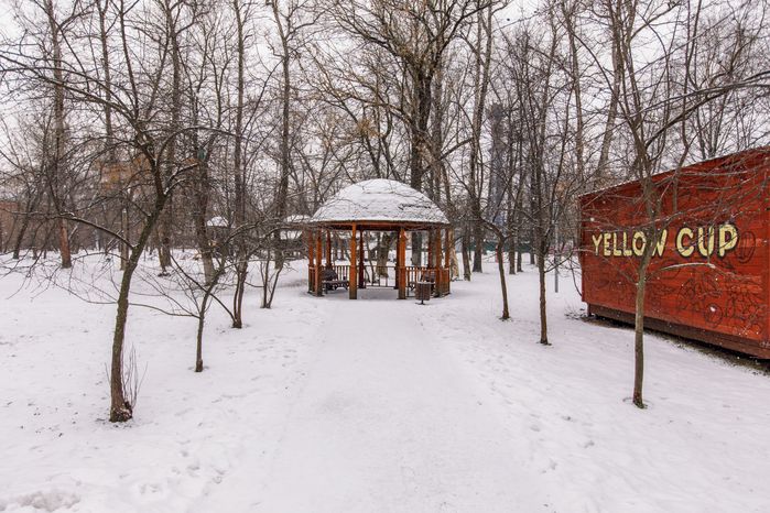 Зимний Щелковский городской парк культуры и отдыха