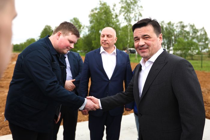Закладка камня в строительство Селекционно-генетического центра "Смена"