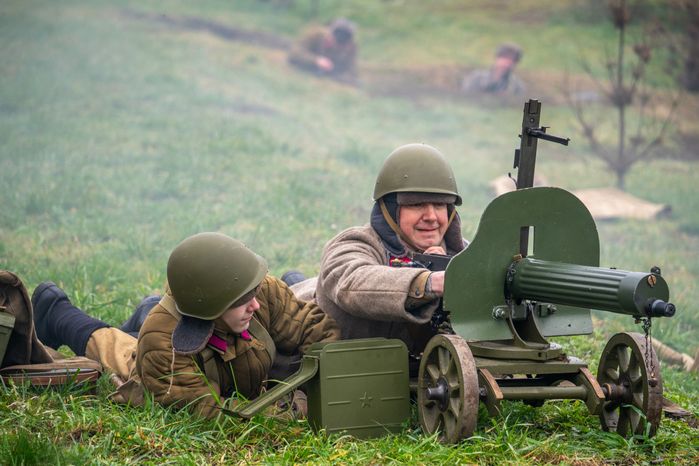 Военно-историческая реконструкция «Битва под Москвой» ко Дню воинской славы России