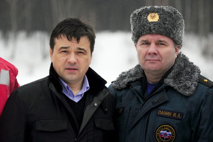 Андрей Воробьев на выездном совещании в Химках