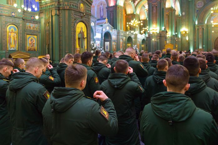 В Главном храме ВС РФ отпраздновали Крещение