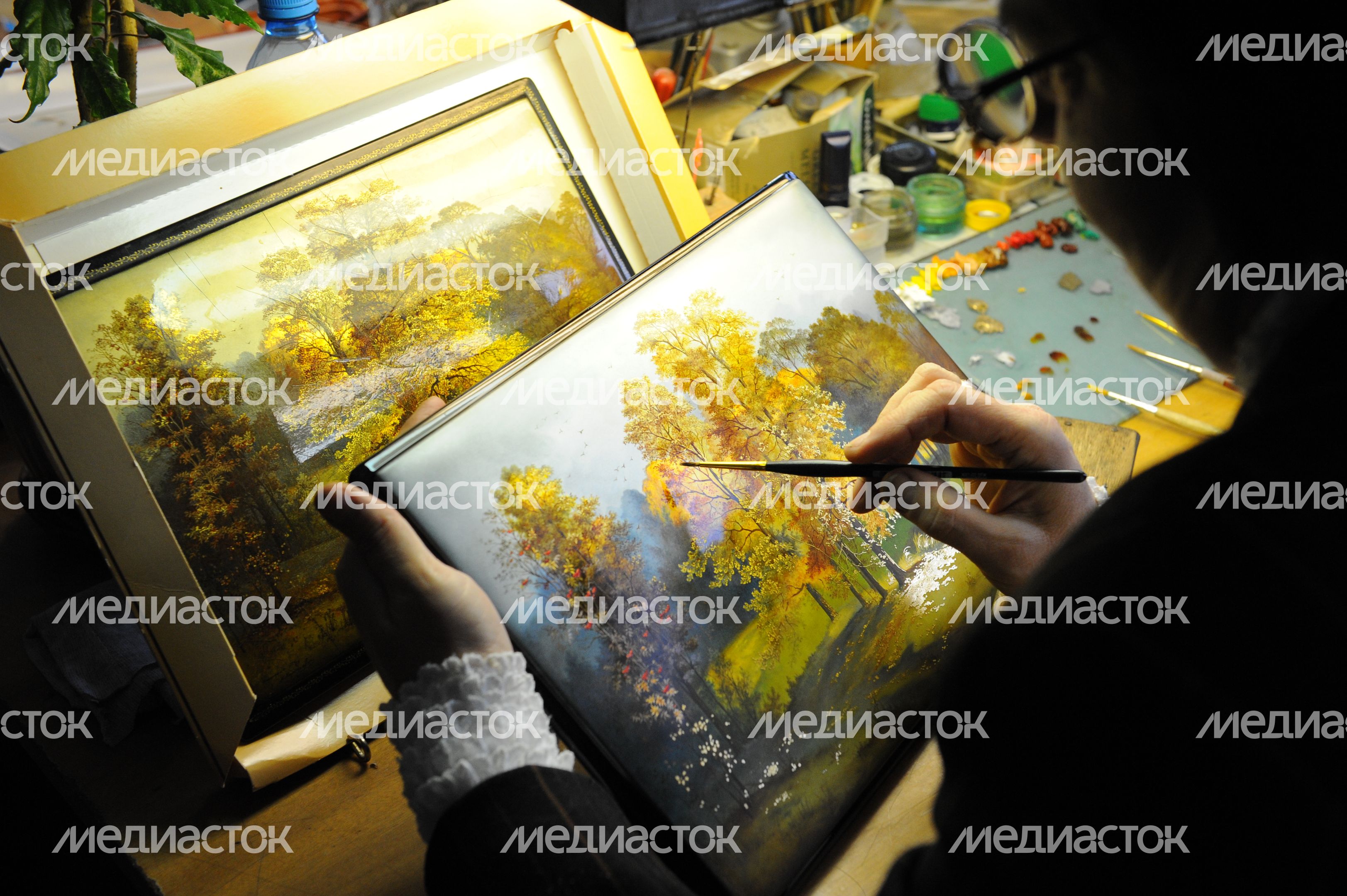 Федоскинская фабрика миниатюрной живописи