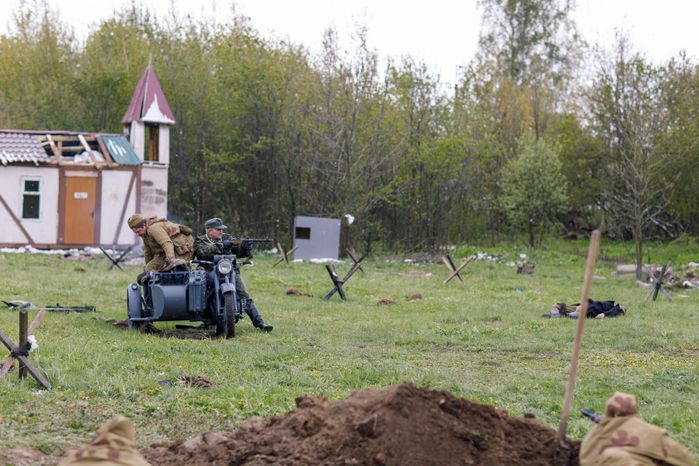Военно-историческая реконструкция "Третий удар. Освобождение Крыма"