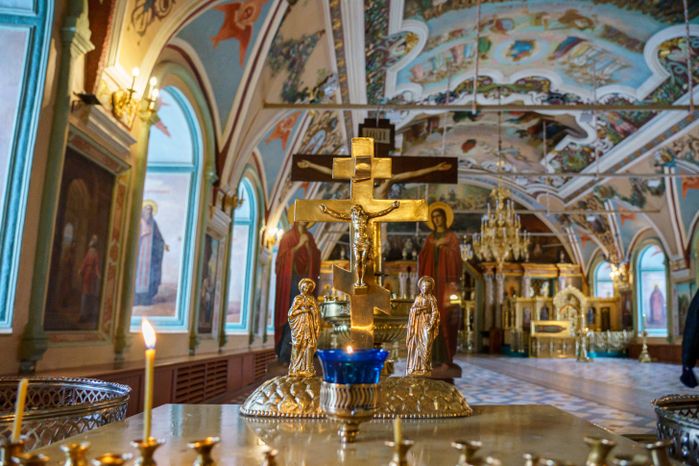 Сергиев Посад. Свято-Троицкая Сергиева лавра. Зима