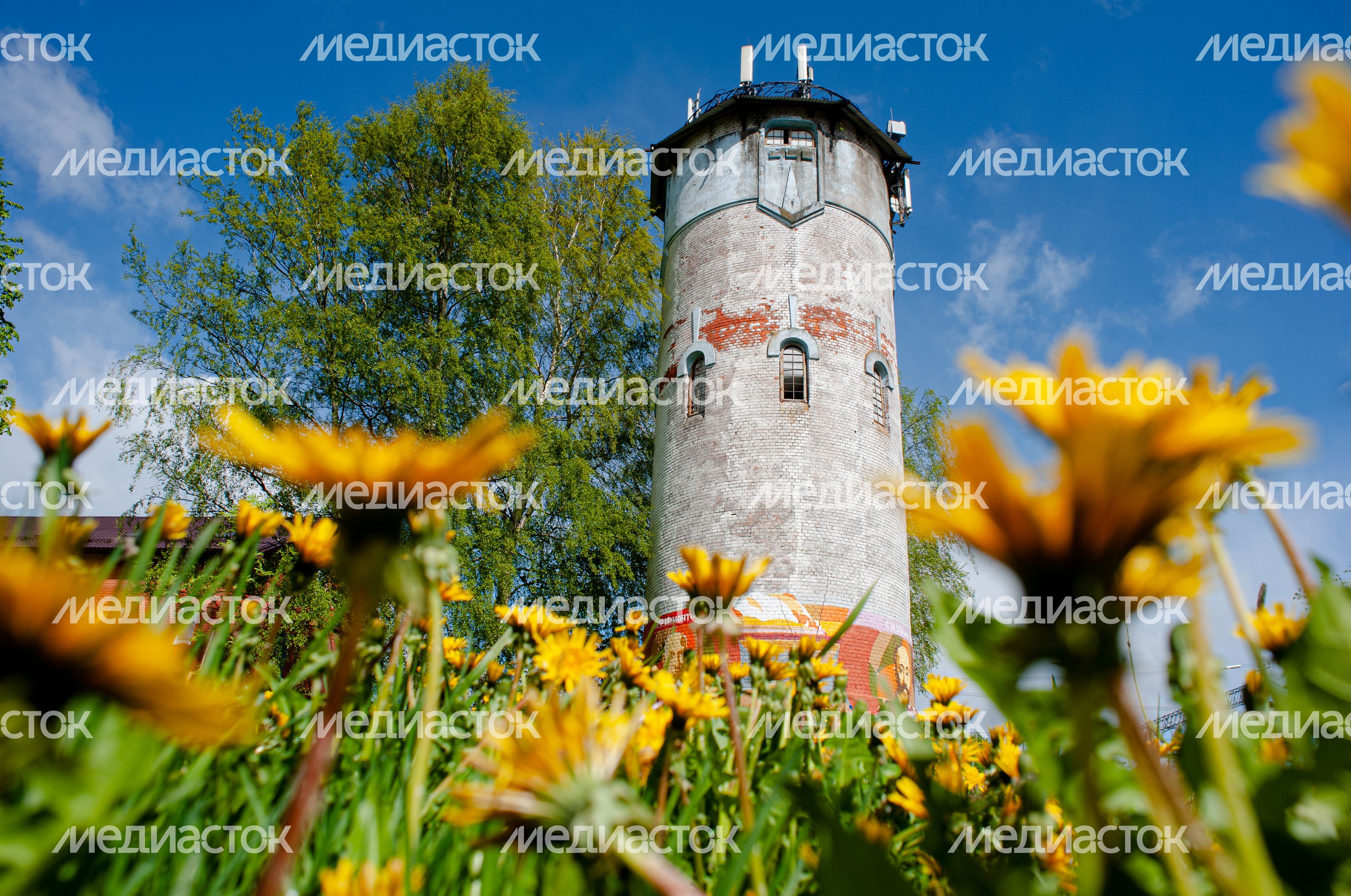 Весенние виды города Хотьково