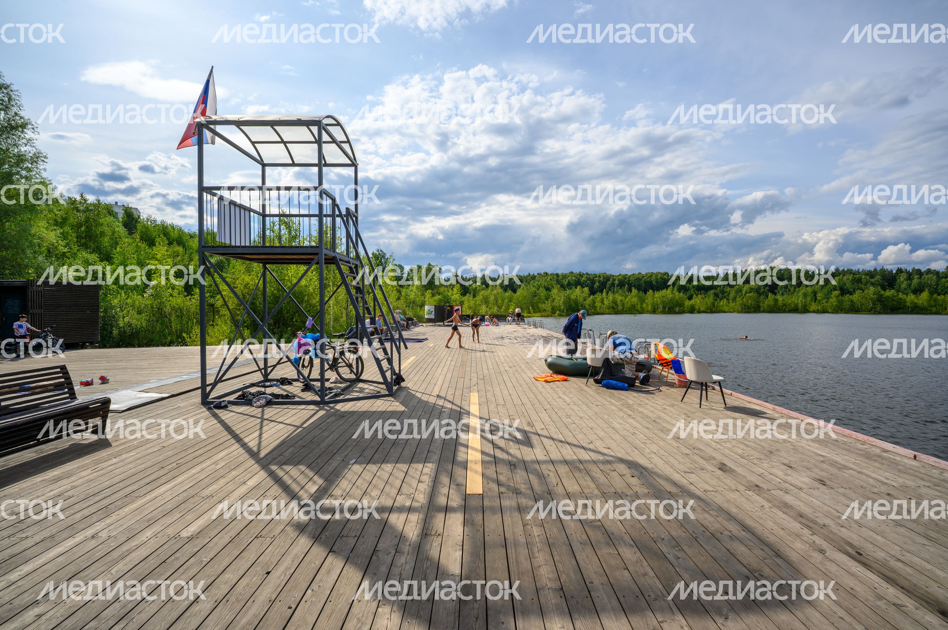 Озеро Бабошкино в Балашихе. Лето Озеро Бабошкино в Балашихе. Лето