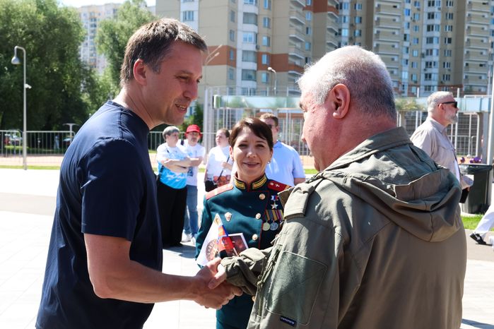 Вячеслав Духин встретился с "Волонтерами Подмосковья" на фестивале регионального движения