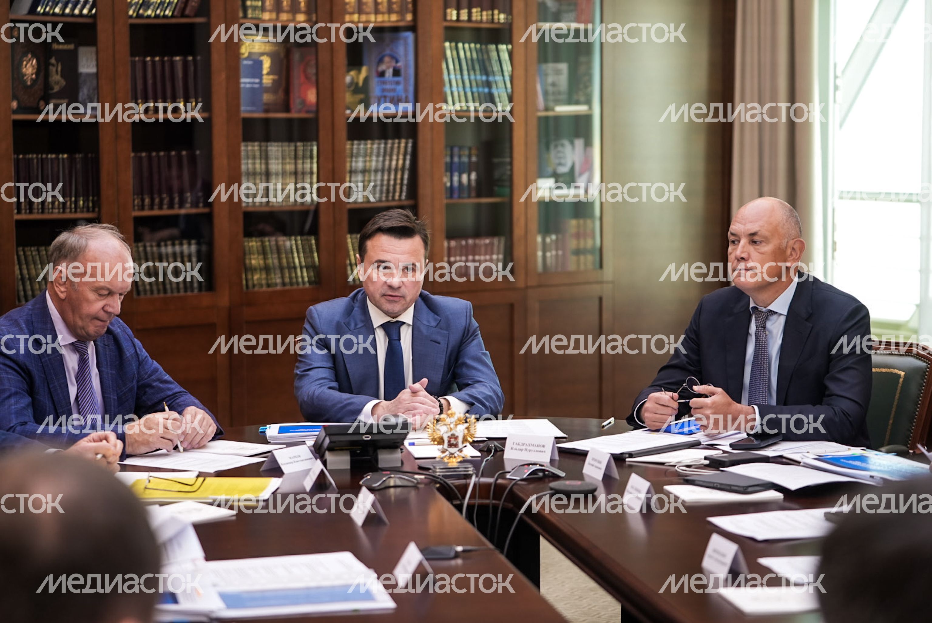 Андрей Воробьев обсудил приоритетные направления сотрудничества с представителями ПАО «Газпром» Андрей Воробьев обсудил приоритетные направления сотрудничества с представителями ПАО «Газпром»