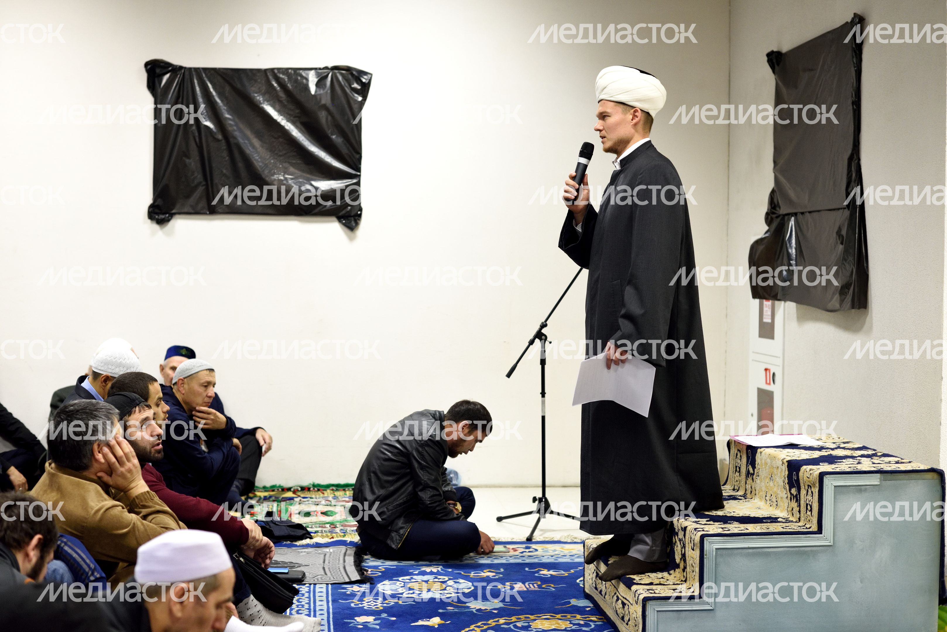 Празднование Курбан-Байрама в Балашихе
