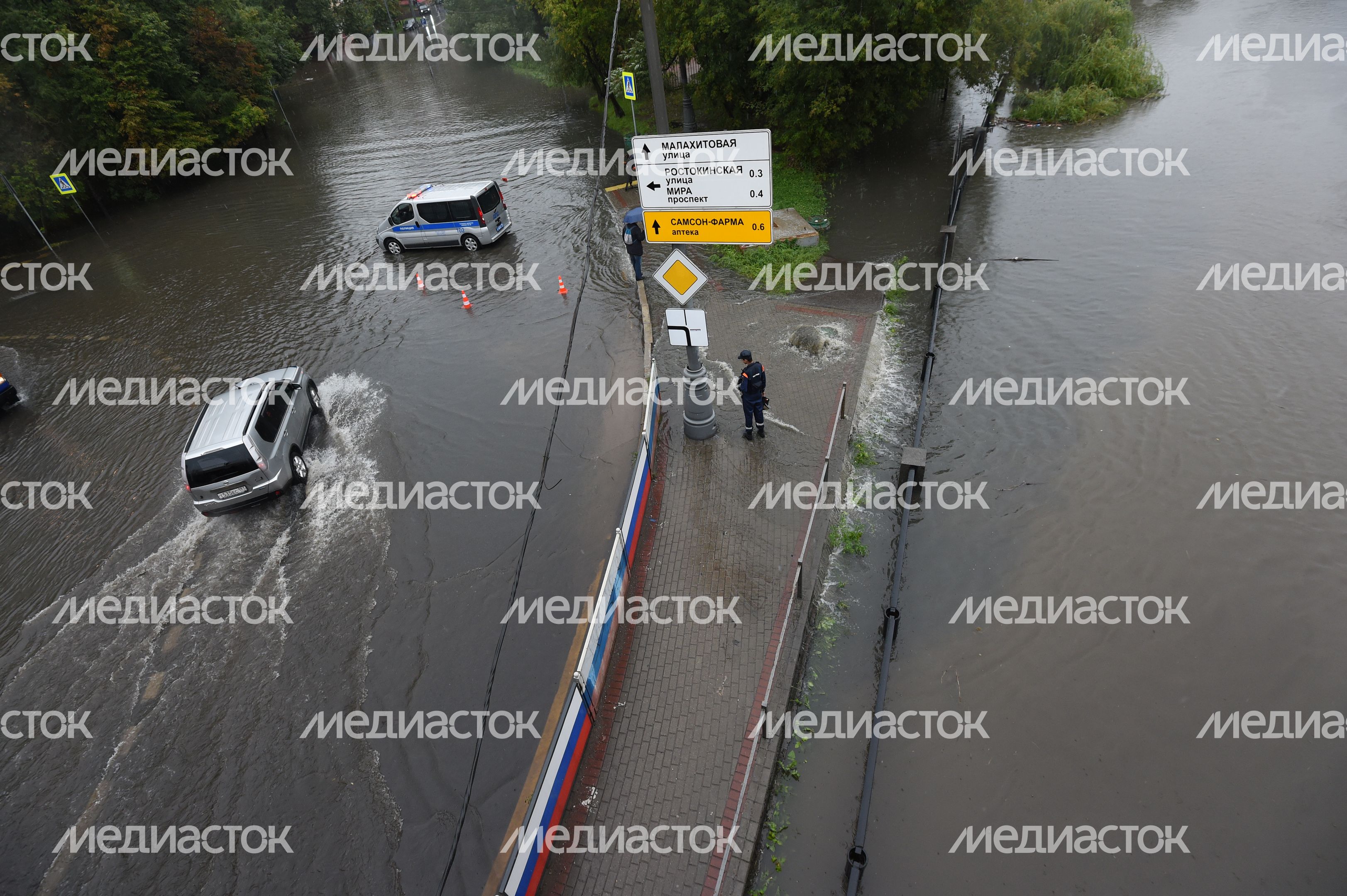 Затопление в Москве Затопление в Москве
