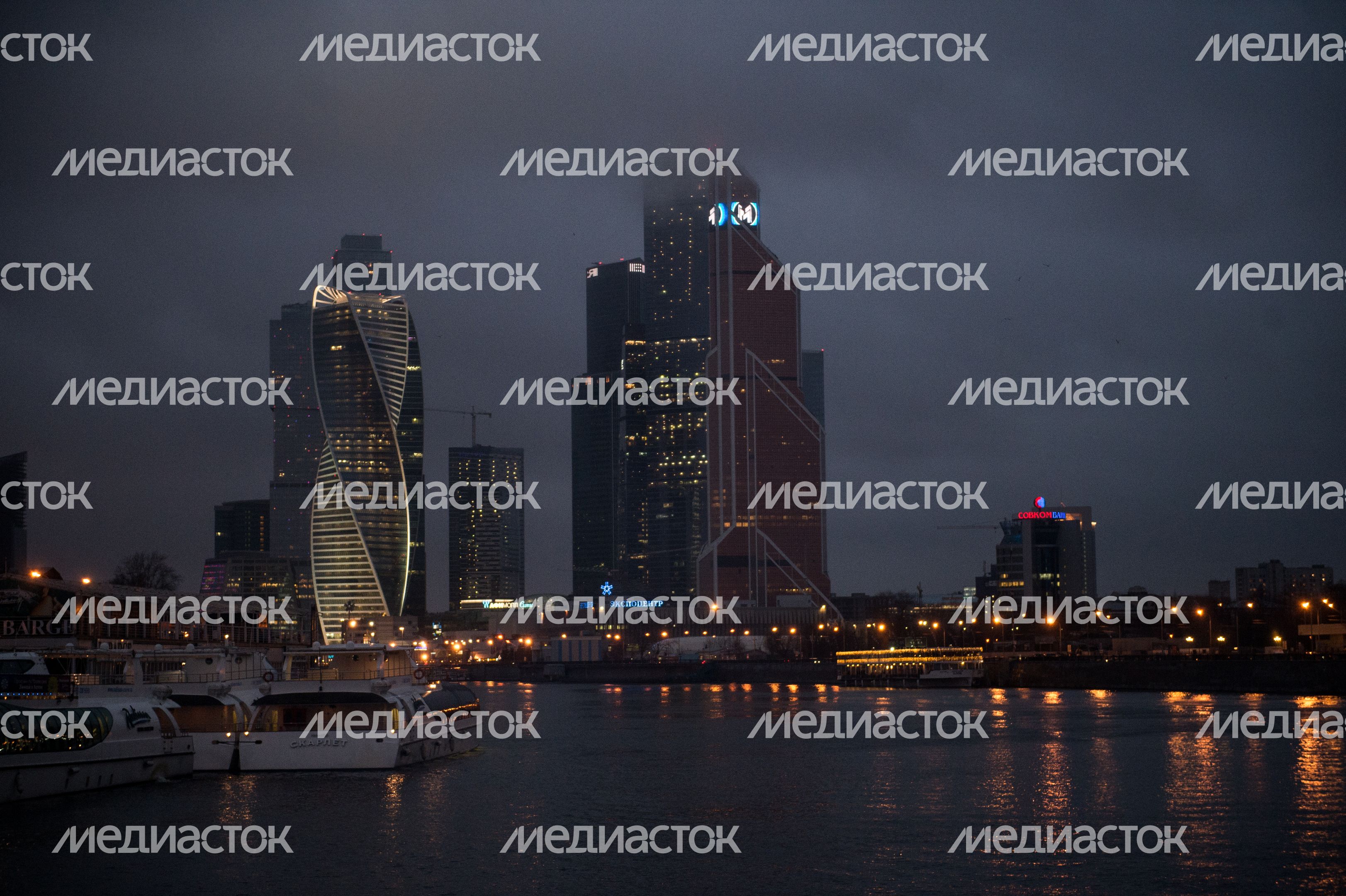 Деловой центр «Москва-Сити» в Москве