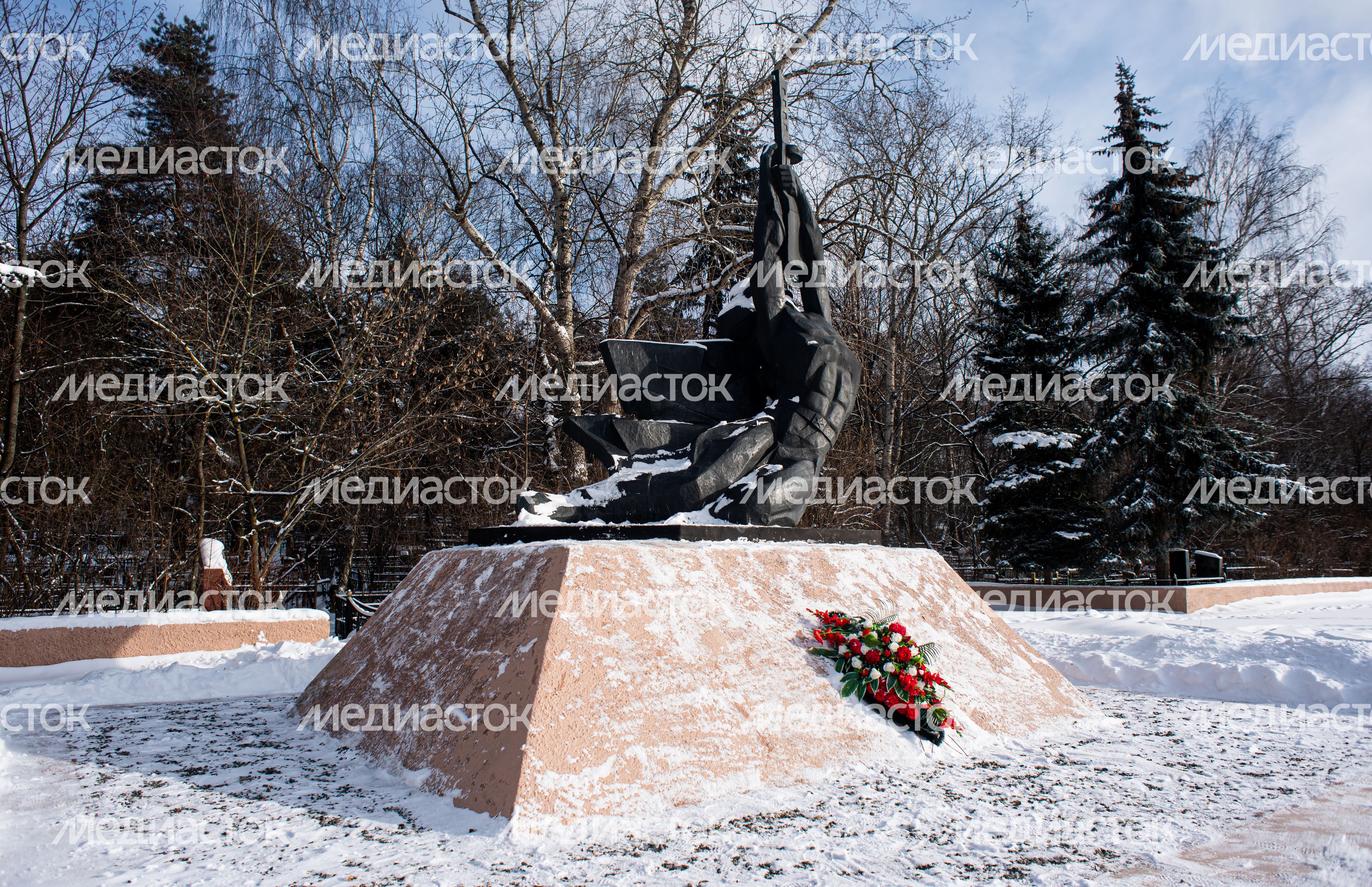 Зимние виды города Жуковский