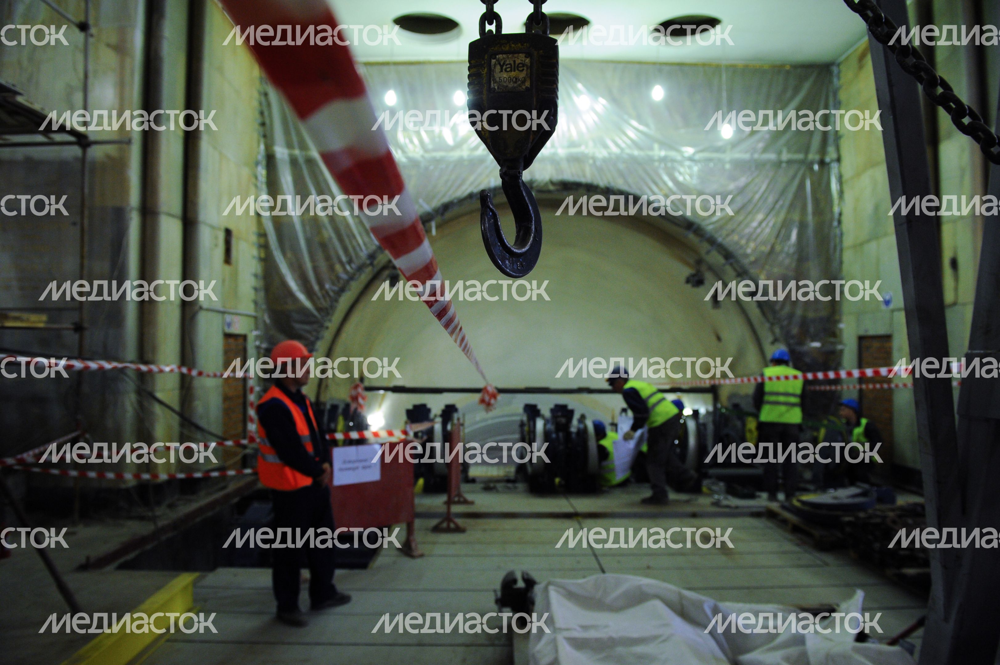 Реконструкция станции метро «Бауманская» в Москве