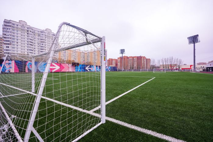 Стадион обновленного спорткомплекса "Орион" в Балашихе