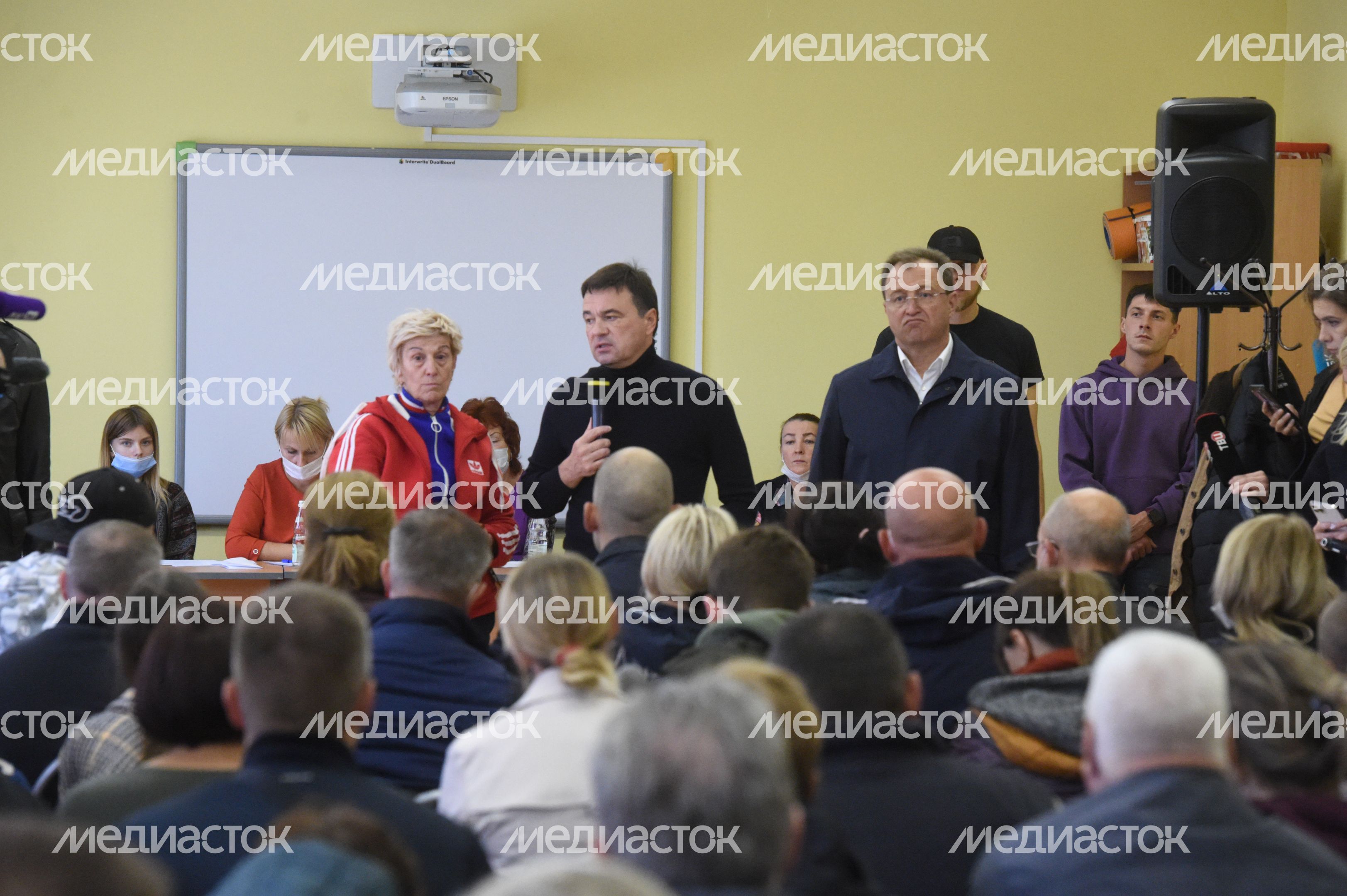 Кадры с места взрыва газа в жилом доме в Ногинске