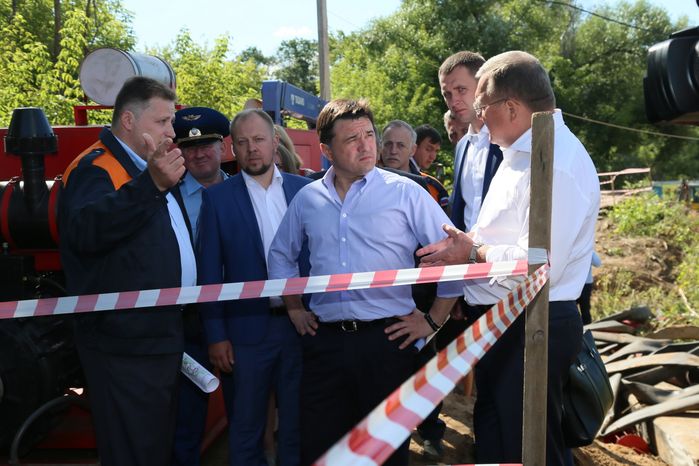 А. Воробьев посетил Балашиху с рабочим визитом