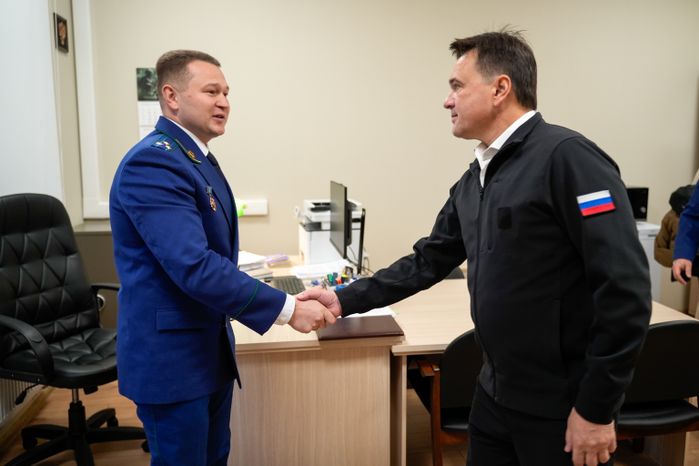 Андрей Воробьев открыл новое здание Солнечногорской городской прокуратуры