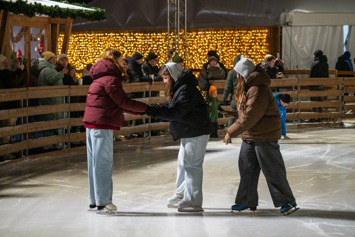 Главный каток Подмосковья в парке «Патриот» Одинцовского округа