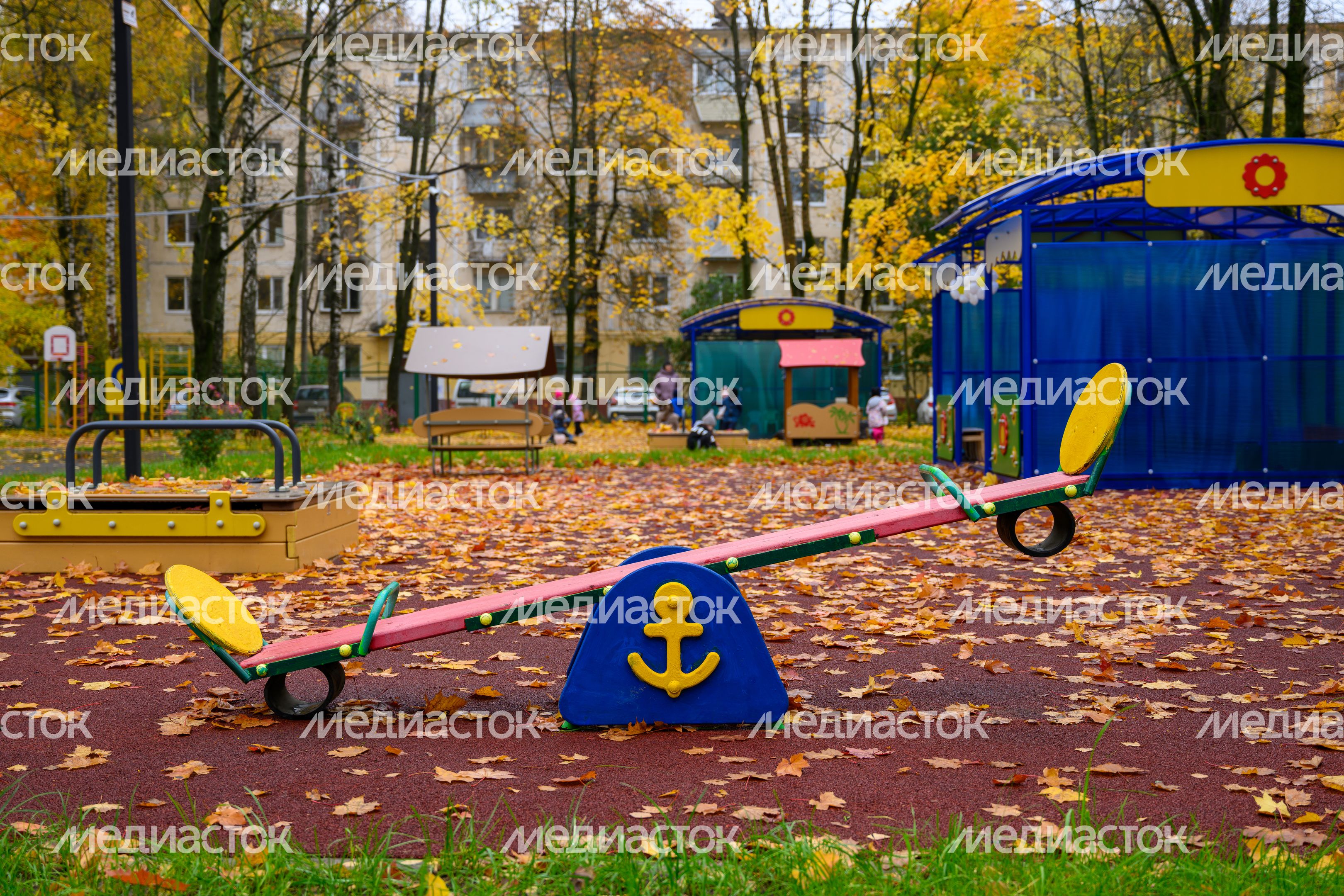 Детский сад лицея №4 в микрорайоне Юбилейный города Королев после капитального ремонта