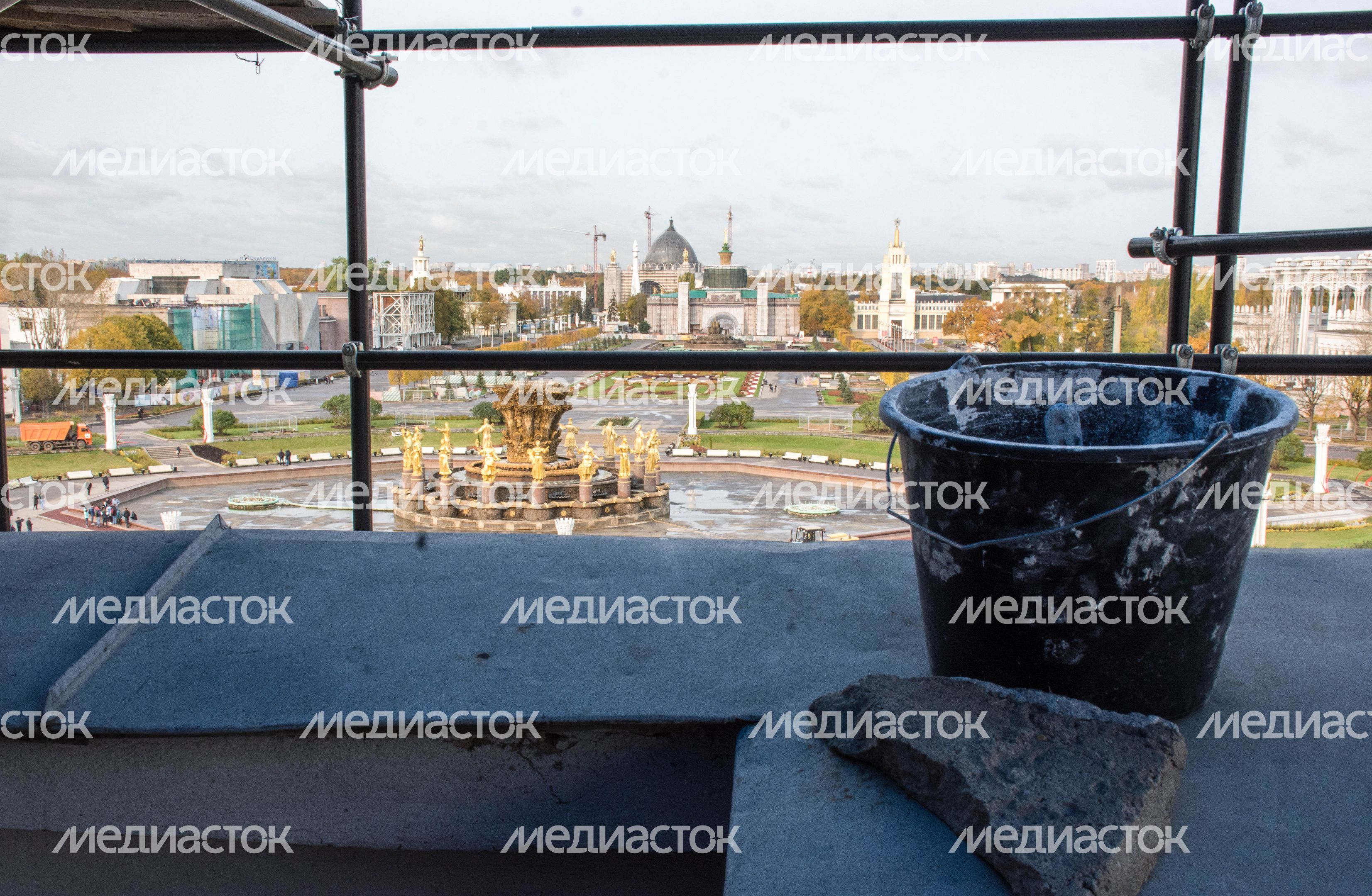Реставрация павильонов ВДНХ