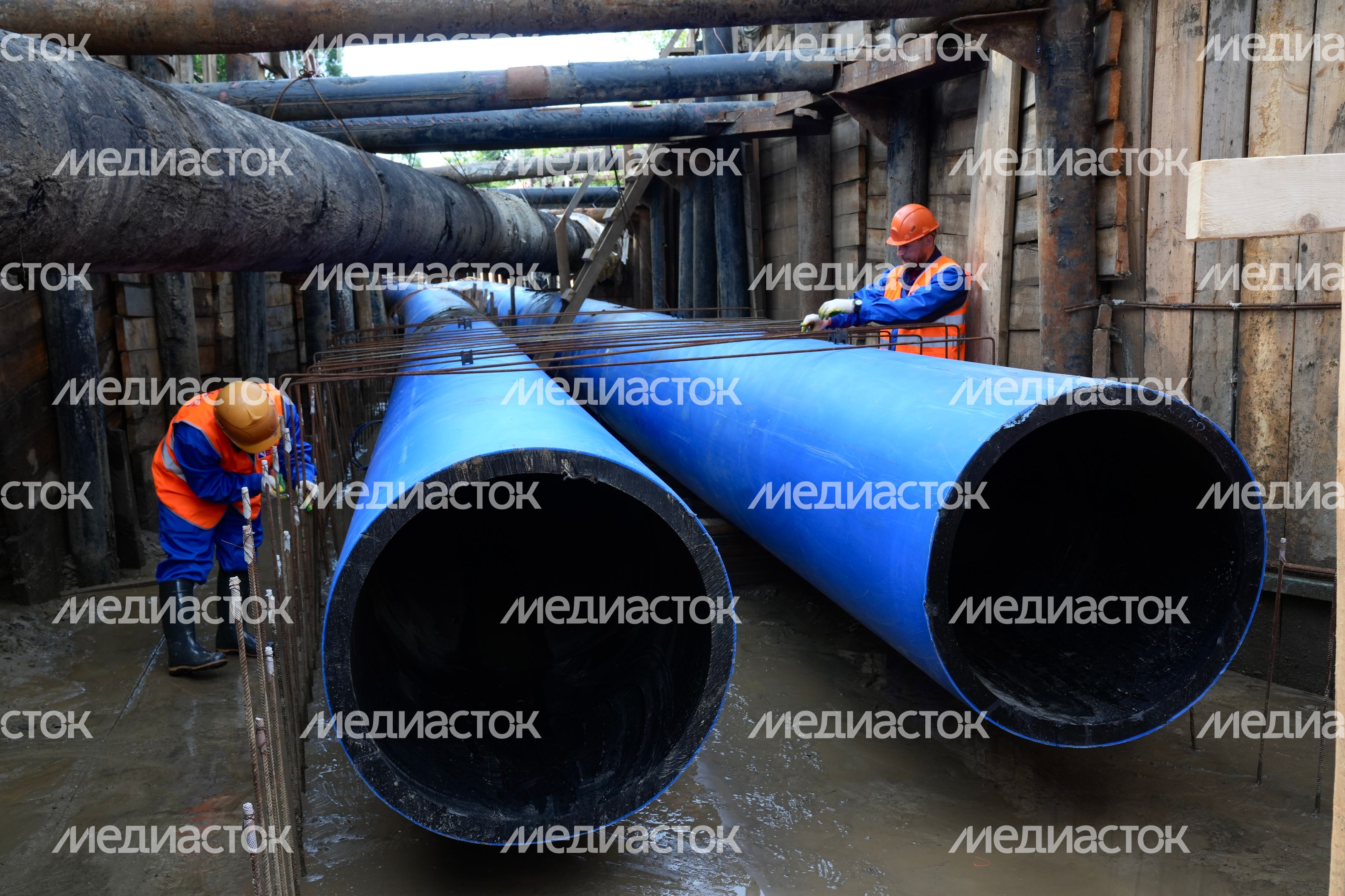 Реконструкция коллектора от главной канализационной насосной станции Видного до МКАД